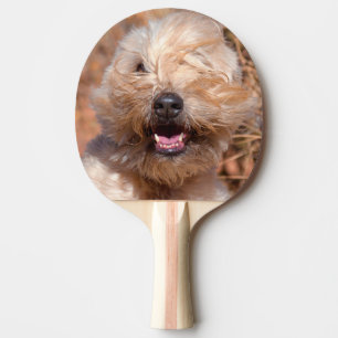 Raquette De Ping Pong Portrait de Terrier Wheaten à poil doux