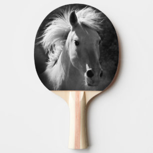 Raquette De Ping Pong Portrait V de cheval