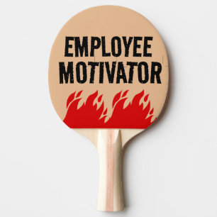 RAQUETTE DE PING PONG POUR LA PÂTE DE PING PONG DE BOSS MOTIVATOR