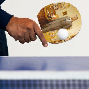 Raquette De Ping Pong Président américain James Earl Carter Bureau Ovale