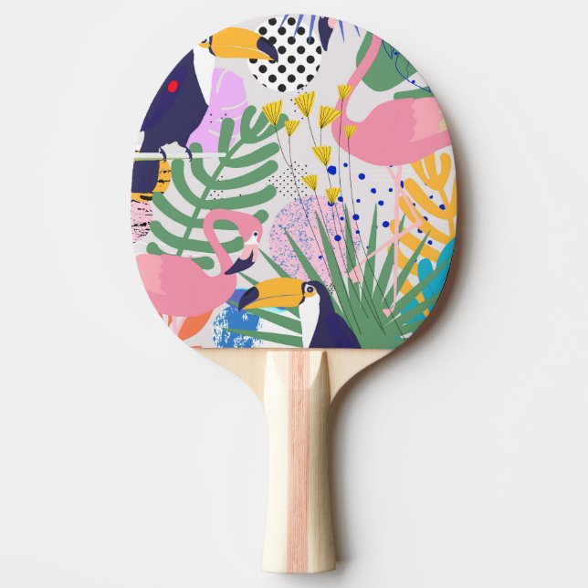 Raquette De Ping Pong Printemps tropical (Devant)