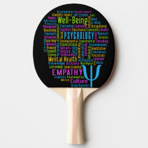 Raquette De Ping Pong PSYCHOLOGIE Word Cloud paddle ping pong personnali