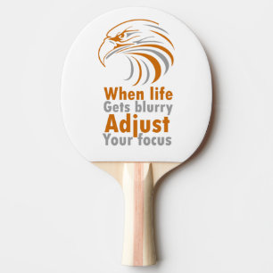 Raquette De Ping Pong Quand la vie devient floue ajuster votre sac fourr