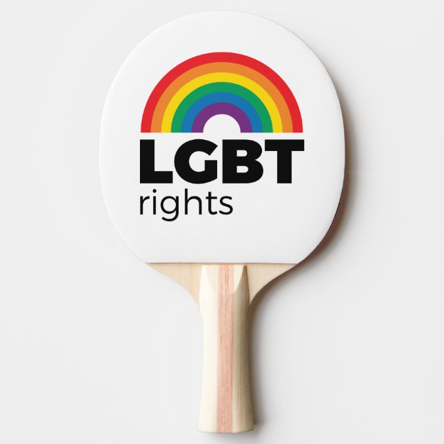 Raquette De Ping Pong Rainbow Rights (Devant)