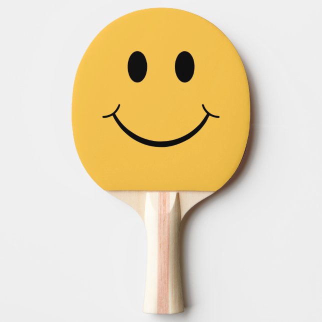 Raquette De Ping Pong Raquette drôle de ping-pong de visage (Devant)