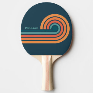 Raquette De Ping Pong Raquettes de ping-pong Desert Cactus Sunrise Curl 