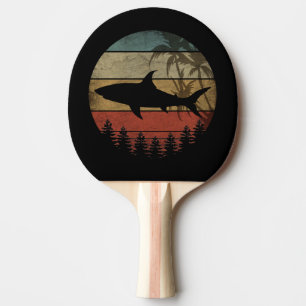 RAQUETTE DE PING PONG REQUIN VINTAGE