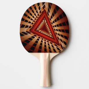Raquette De Ping Pong Réseau Fantastique 3D Moderne de Design Graphique