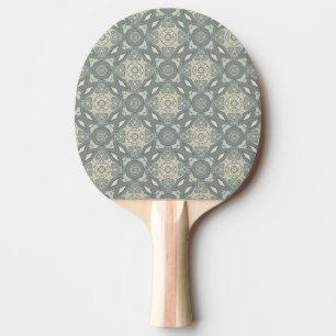 Raquette De Ping Pong Rétro arrière - plan coloré 5 de motif