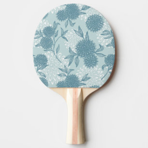 Raquette De Ping Pong Rétro motif floral 2 2
