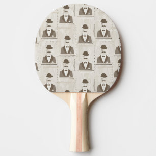 Raquette De Ping Pong Rétro motif pour l'homme