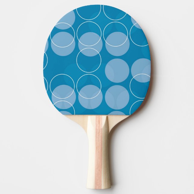 Raquette De Ping Pong Rétros cercles (Devant)