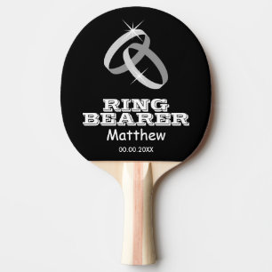 Raquette De Ping Pong Ring Bearer table de ping pong paddle