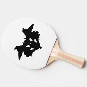 Raquette De Ping Pong Rorschach Inkblot