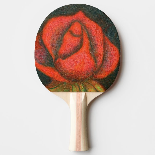 Raquette De Ping Pong "Rose Bud #1" Ping Pong Paddle (Devant)