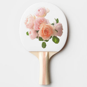 Raquette De Ping Pong Rose Design moderne élégant Modèle personnalisé