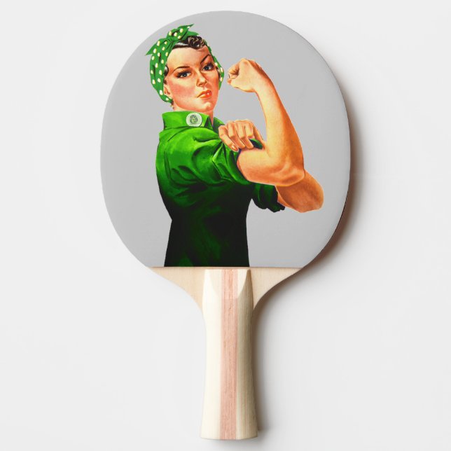 Raquette De Ping Pong Rosie le rivoir - les militaires soutiennent (Devant)
