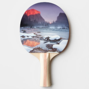 Raquette De Ping Pong Rouge d'Omega