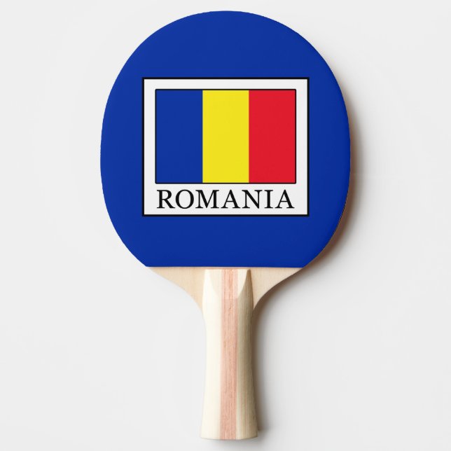 Raquette De Ping Pong Roumanie (Devant)