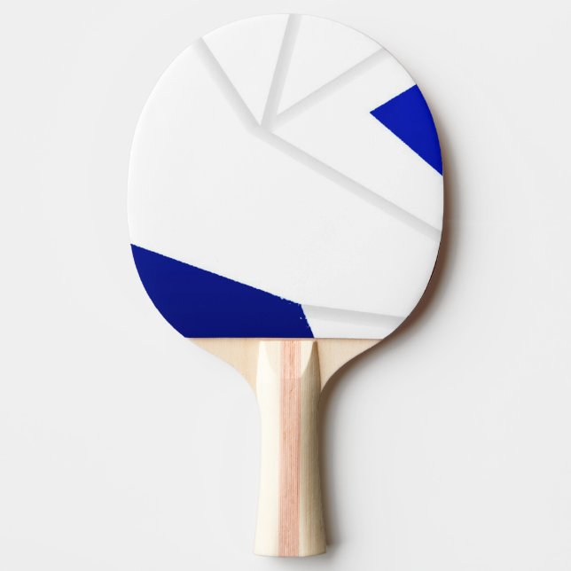 RAQUETTE DE PING PONG ROYAL BLUE DOVE ORIGAMI FEATHER SKATEBOT (Devant)