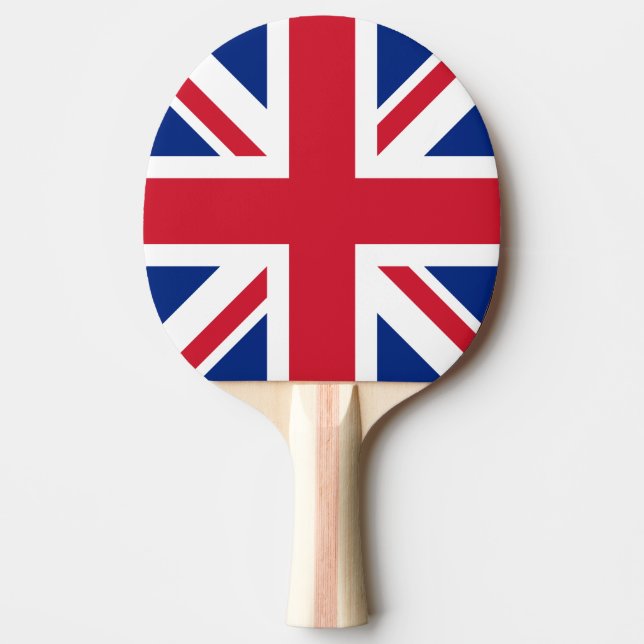 Raquette De Ping Pong Royaume-Uni Union Jack Drapeau des colonies britan (Devant)
