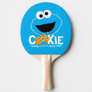 Raquette De Ping Pong Rue Sésame   Cookie Monster Lookies