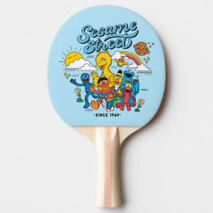Raquette De Ping Pong Rue Sésame   Depuis 1969