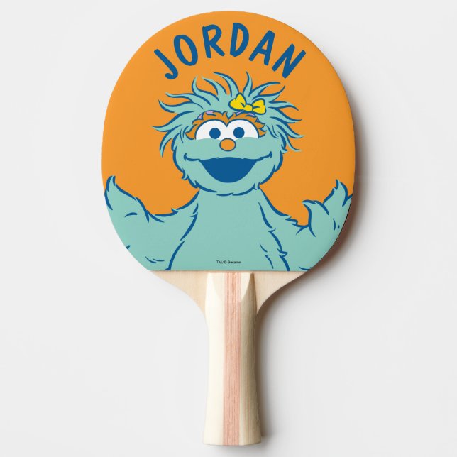 Raquette De Ping Pong Rue Sésame | Rosita personnalisée (Devant)
