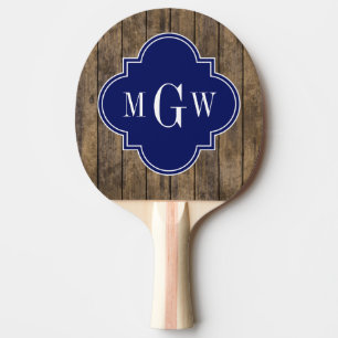 Raquette De Ping Pong Rustic Wood L