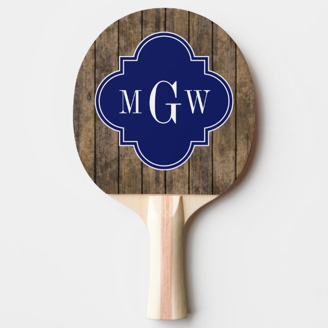 Raquette De Ping Pong Rustic Wood L (Devant)