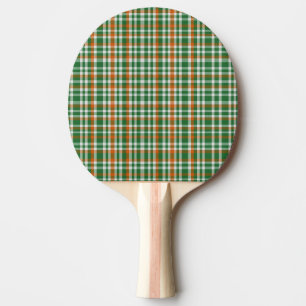 Raquette De Ping Pong Saint Patrick's day Irlande Drapeau couleur en vic