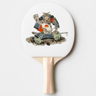 Raquette De Ping Pong Samouraï assis