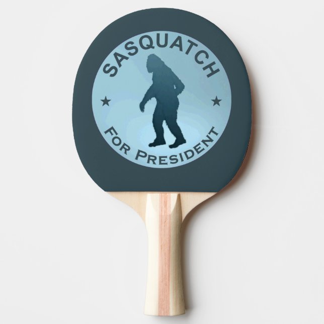 Raquette De Ping Pong Sasquatch, Président (Devant)