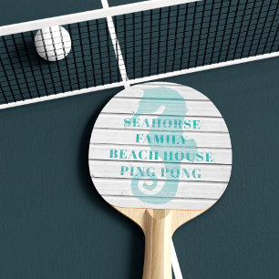 Raquette De Ping Pong Seahorse Beach House Ping Pong Paddle