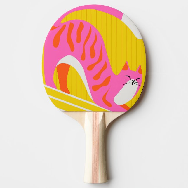 Raquette De Ping Pong Snooing Whiskers (Devant)