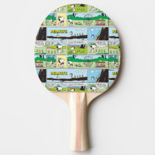 Raquette De Ping Pong Snoopy & Friends   Go Camping