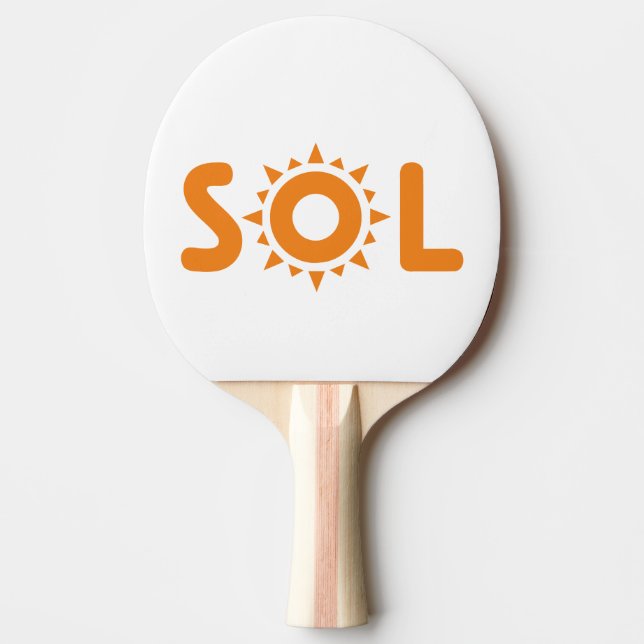 Raquette De Ping Pong Sol (Devant)