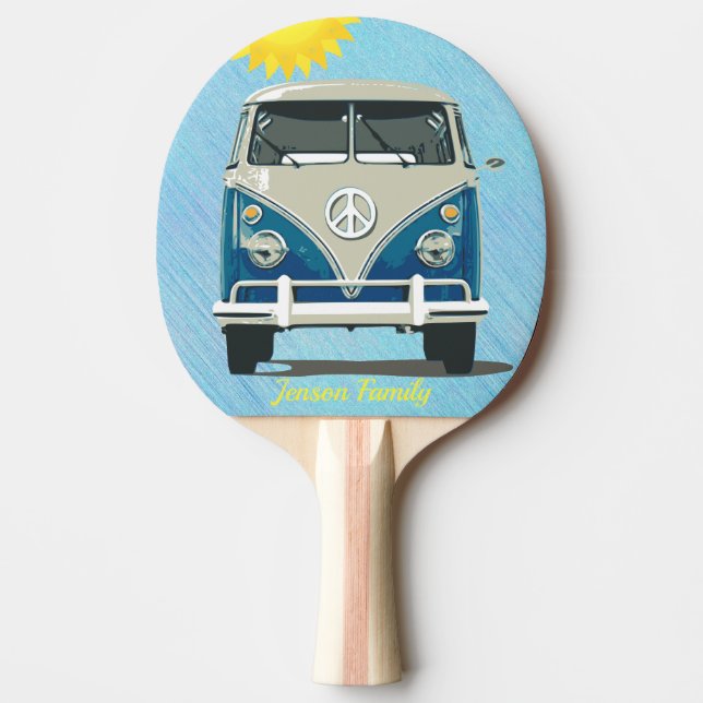 Raquette De Ping Pong Soleil Jour Ciel bleu (Devant)