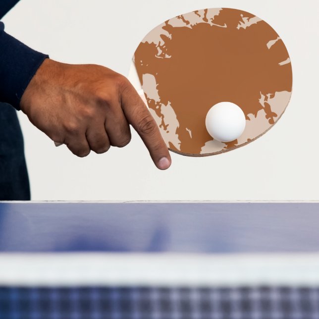 Raquette De Ping Pong Souffle de pigments (Insitu)
