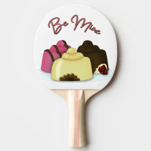 Raquette De Ping Pong Soyez le bonbon de la Saint-Valentin