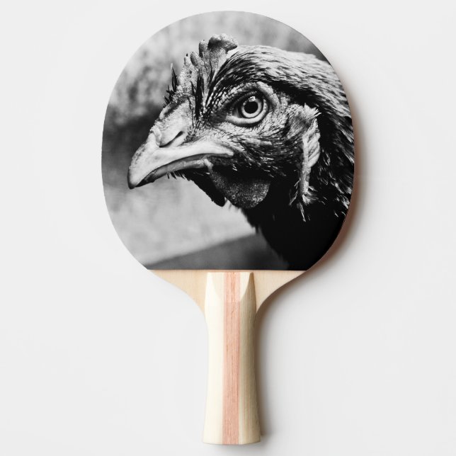Raquette De Ping Pong spiritueux et poulets (Devant)