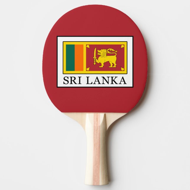 Raquette De Ping Pong Sri Lanka (Devant)