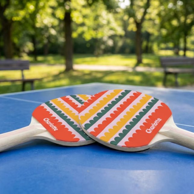 Raquette De Ping Pong Sunny Scallops (Créateur téléchargé)