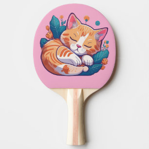 Raquette De Ping Pong Sunset Kitty