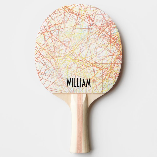 Raquette De Ping Pong Sunset Marble Ping Pong Paddle (Devant)