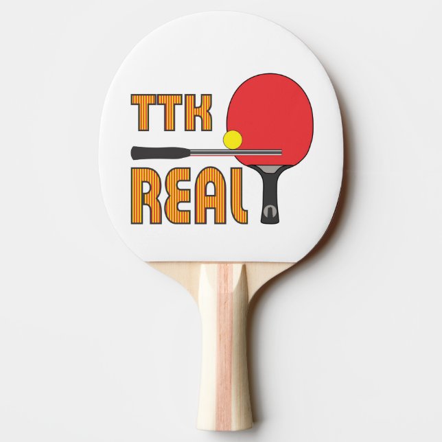 Raquette De Ping Pong Table-tennis bat TTK-Real (Dos)
