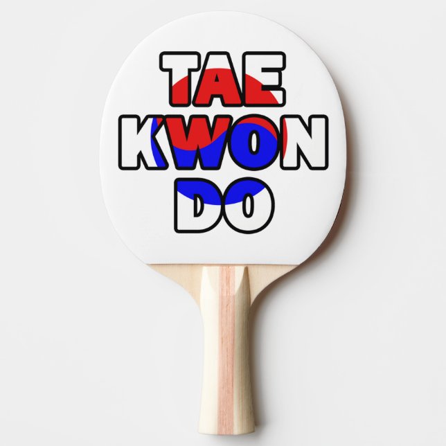 Raquette De Ping Pong Taekwondo (Devant)
