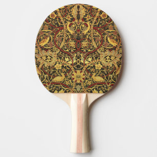 Raquette De Ping Pong Tapisserie fausse de William Morris Bullerswood