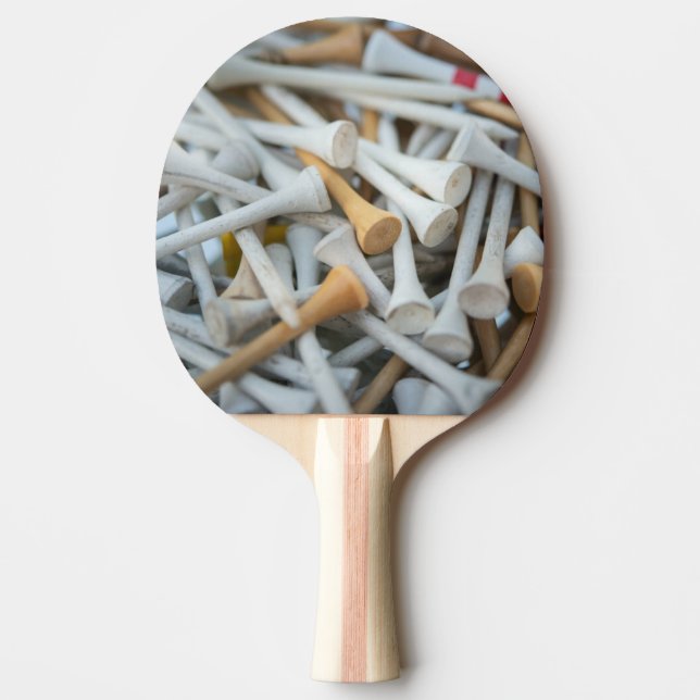 Raquette De Ping Pong Tee - shirts de golf (Devant)
