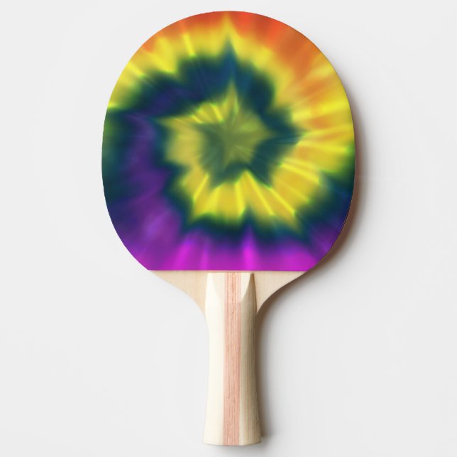 Raquette De Ping Pong Teignez en nouant la spirale - palette de (Devant)